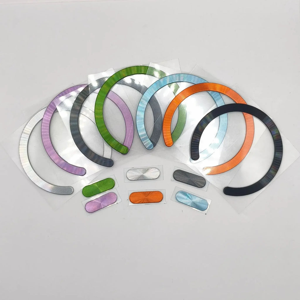 Strong Magnetic Metal Plate Ring for IPhone 17/16/15 Magsafe Wireless Charger Car Phone Holder Round Magnet Patch for IPhone