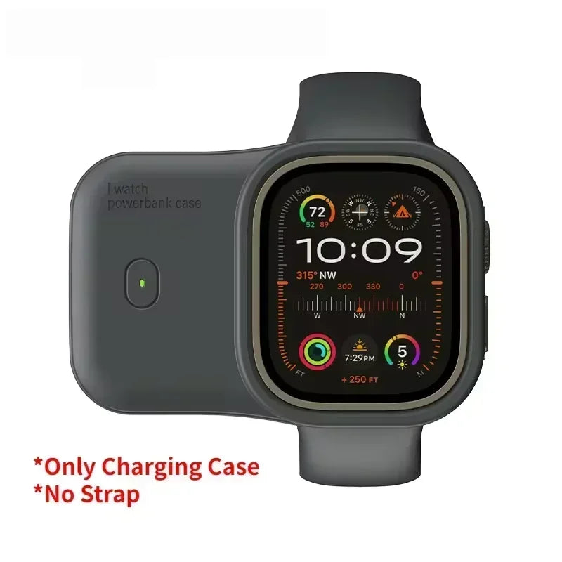 For Apple Watch Wireless Charger Apple Watch S9 44mm 45mm 49mm Smart Outdoor Sports Portable Wearable Wireless Charging Bank