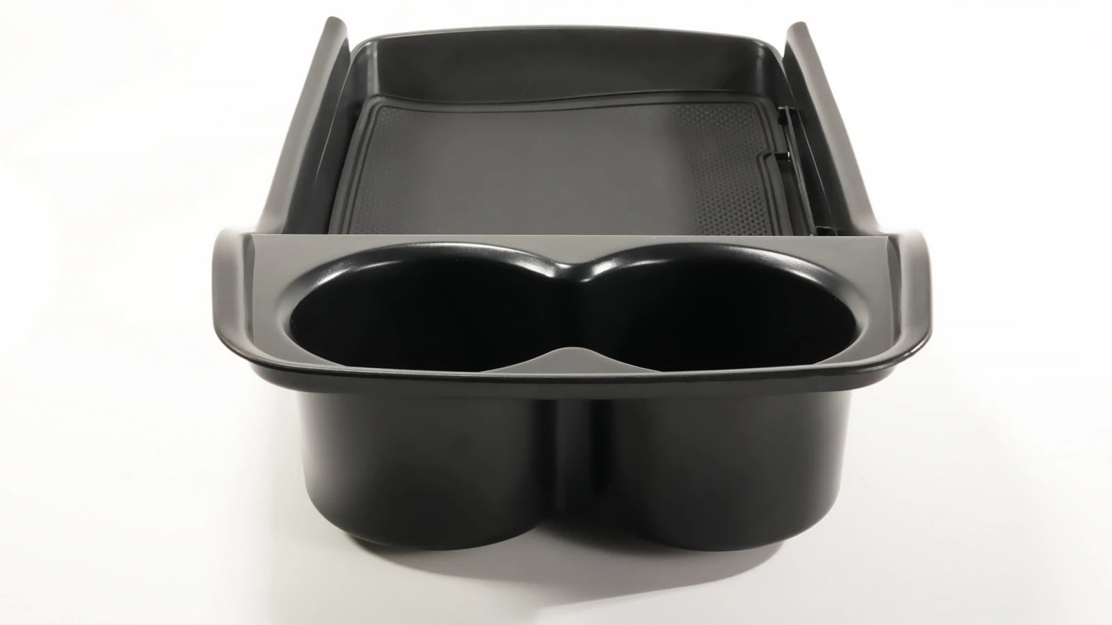 Car Armrest Storage Box Lower Center Console Organizer Cup Holder Storage Box Wireless Charger Panel Mat For KIA EV9 2024 2025