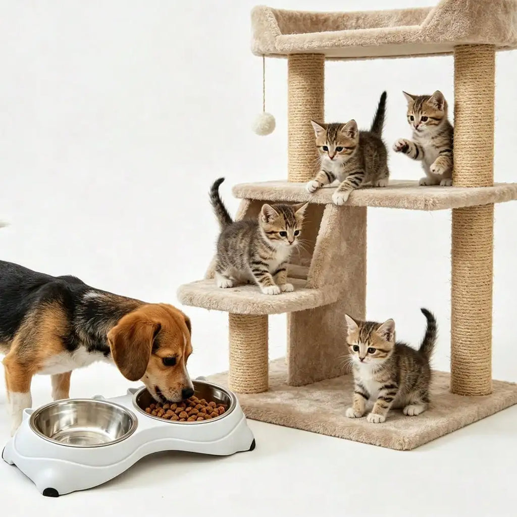 Dog Bowls- Stainless Steel Dog &amp; Cat Bowls