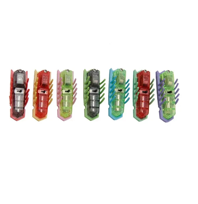 Pet interactive mini electric nano insect cat toy automatic obstacle avoidance and flipping toy battery driven Beetle toy