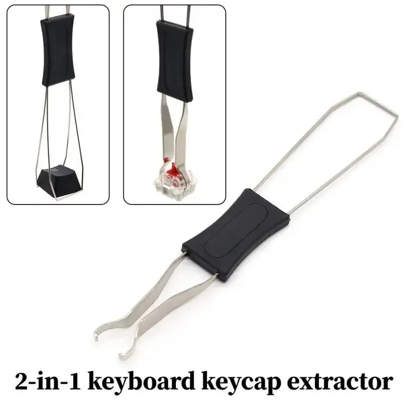 2 in 1 Key Switch Puller Keycaps Puller Unloading