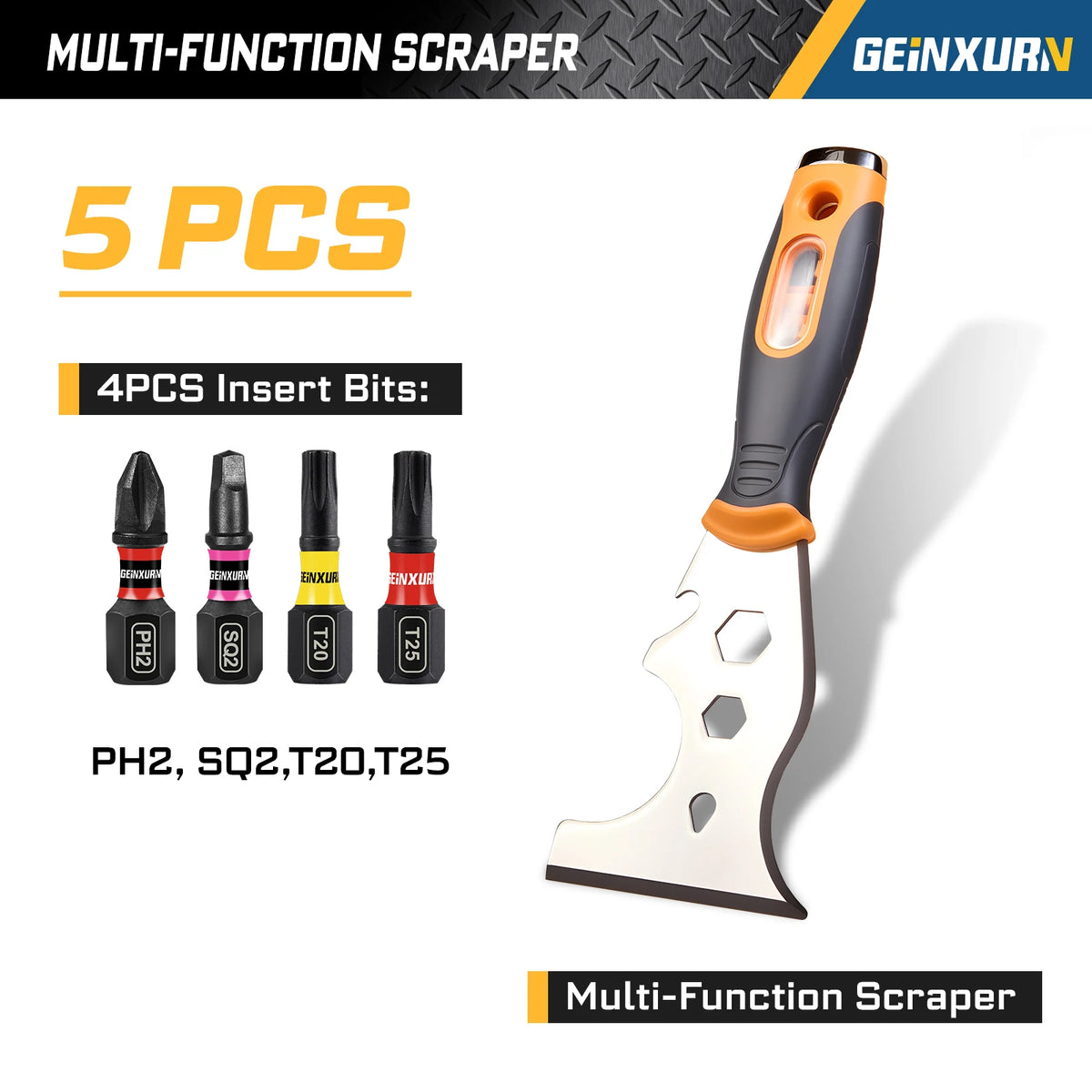 Geinxurn 16-In-1 Multi-Function Scraper