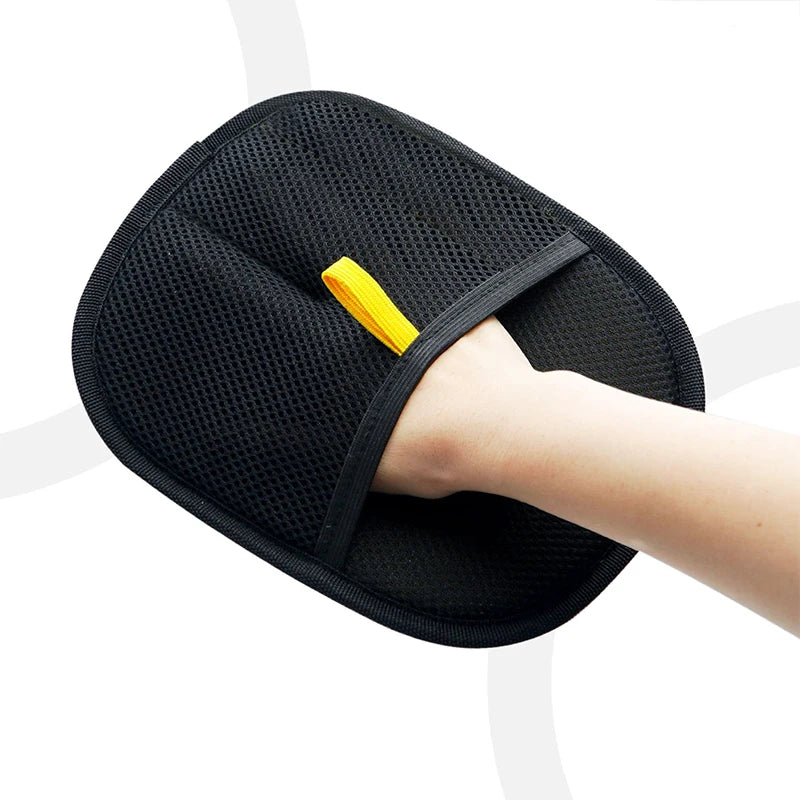Pet Electrostatic Hair Removal Gloves Dog Cat Hair Removal Brush Gloves Hair Adhesive Gloves Carpet Clothing Hair Cleaning Brush