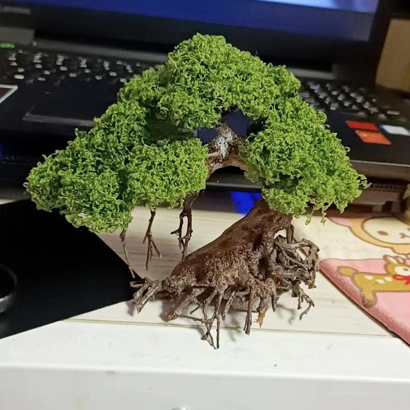 About 20g Artificial Green Plants Polyester Moss Grass Home Living