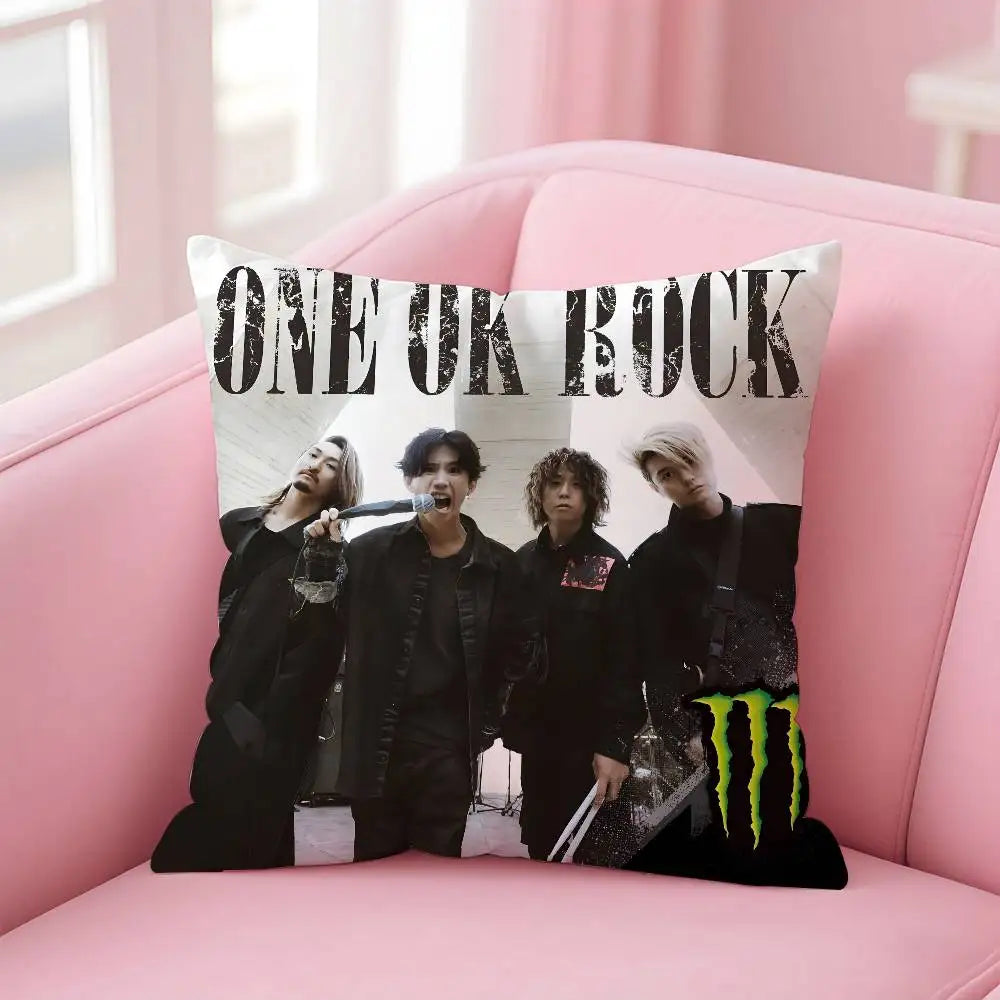 ONE OKBand O-ONE OK R-ROCK Ambitions Pillow Case pattern printing pillowcase living room sofa cushion cover bedroom room decor