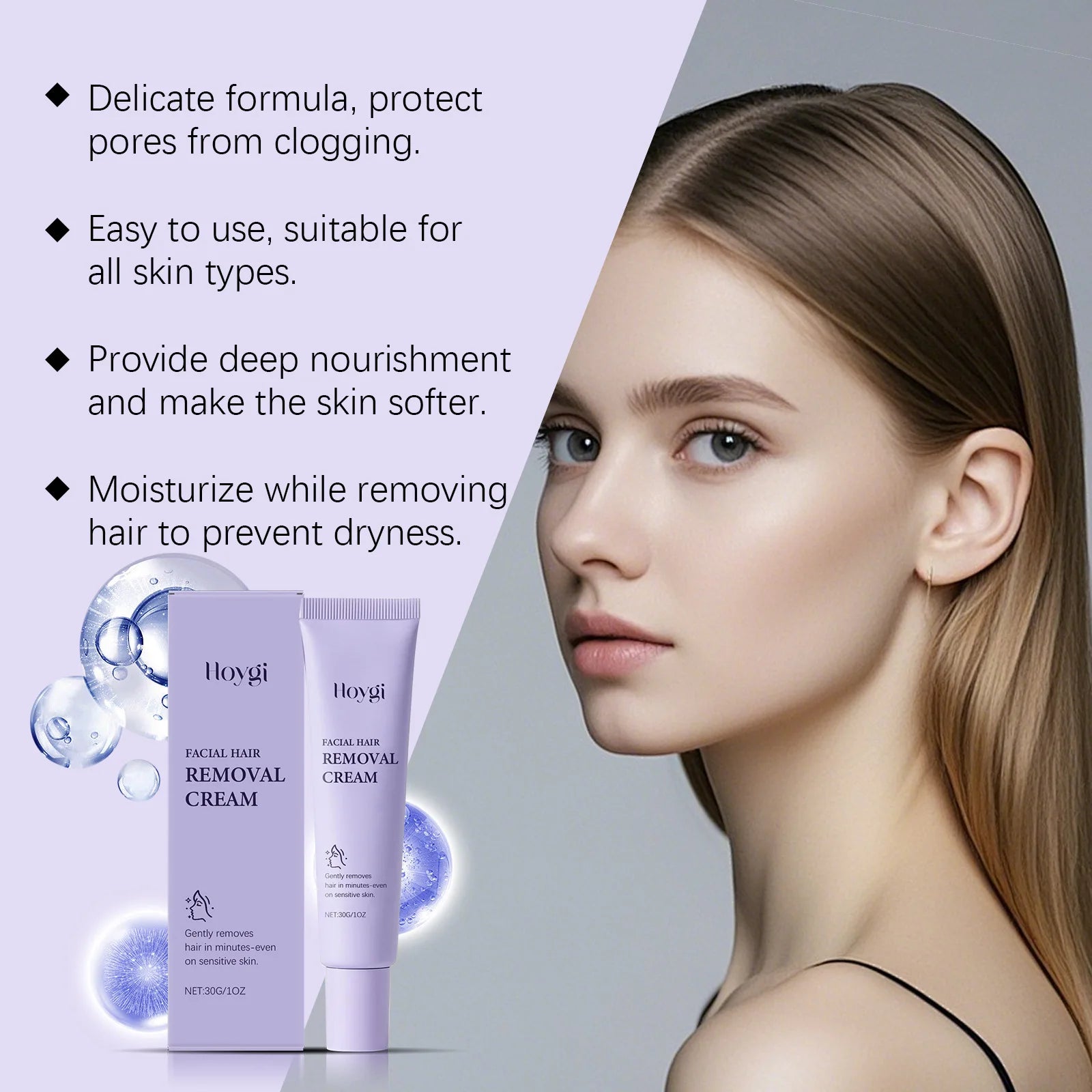 Painless Hair Removal Creams Fast Gentle Removal Skin Care Whitening Clear Lip Hair Underarm Depilation Cream Women Men Beauty