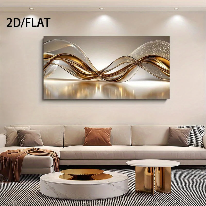 Extra Large Modern Abstract Canvas Painting Wall Art Decor for Living Room, Bedroom, Office Unframed Poster Print for Home Decor