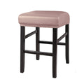 PU Leather Bar Stool Covers Rectangular 100% Waterproof Oilproof Stool Covers Thicker Leather Saddle Stools Slipcover