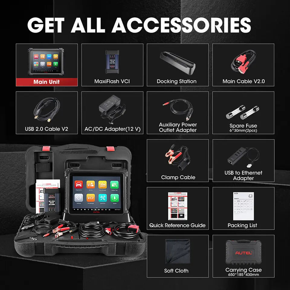 Autel Scanner MaxiCOM Ultra Lite 2 Years Free Update