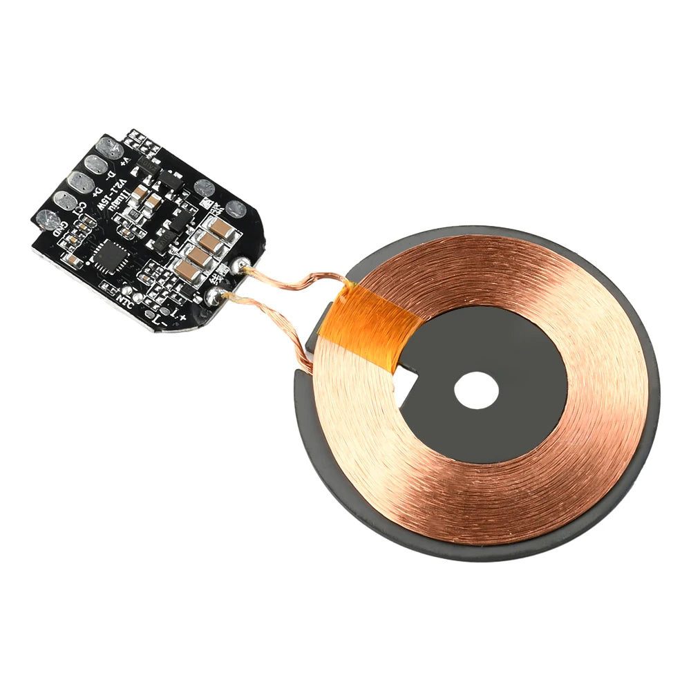 diymore 15W Wireless Charging Module Transmitter PCBA Wireless Charger Motherboard Magnetic Wireless Charging Motherboard + Coil