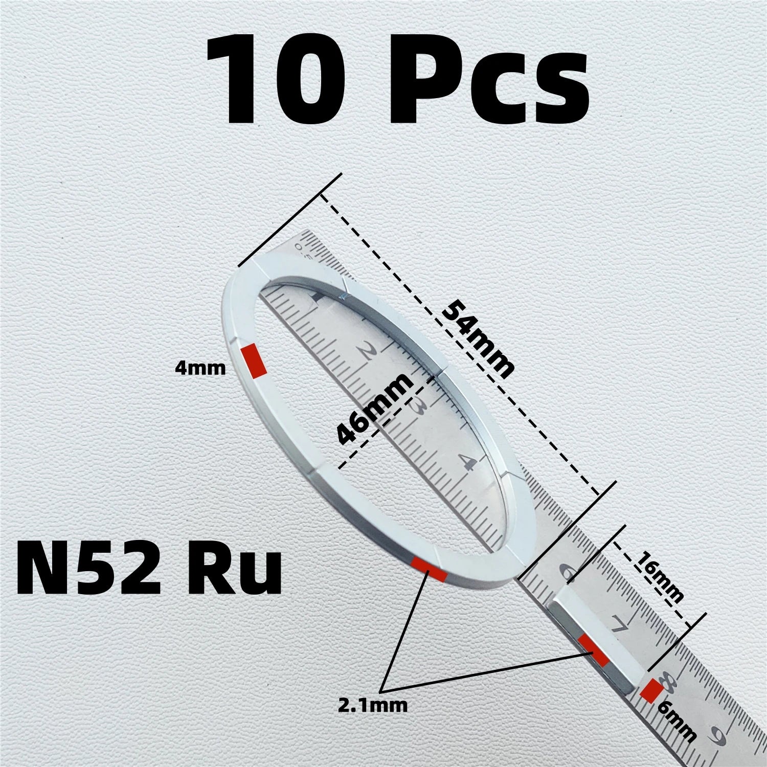 10Pcs 2.1mm Neodymium Strong Magnet For Magsafe Wireless Charger Universal Mobile Phone DIY Magnetic Power Bank DIY Magnets