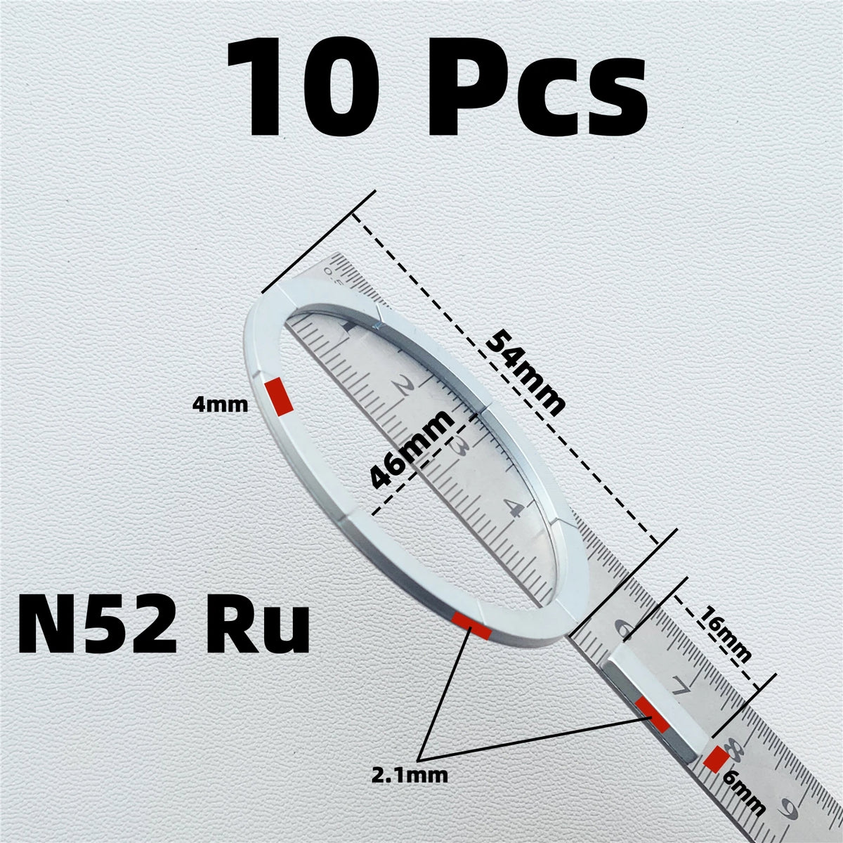 10Pcs 2.1mm Neodymium Strong Magnet For Magsafe Wireless Charger Universal Mobile Phone DIY Magnetic Power Bank DIY Magnets