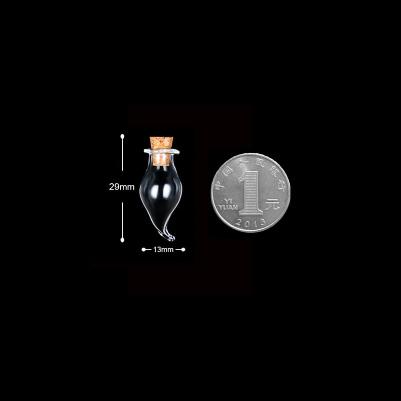 10-50Pcs Mini Glass Wishing Bottle With Cork Stoppers Clear Drifting Small Wishing Bottles For Wedding Party Home Decor Supplies
