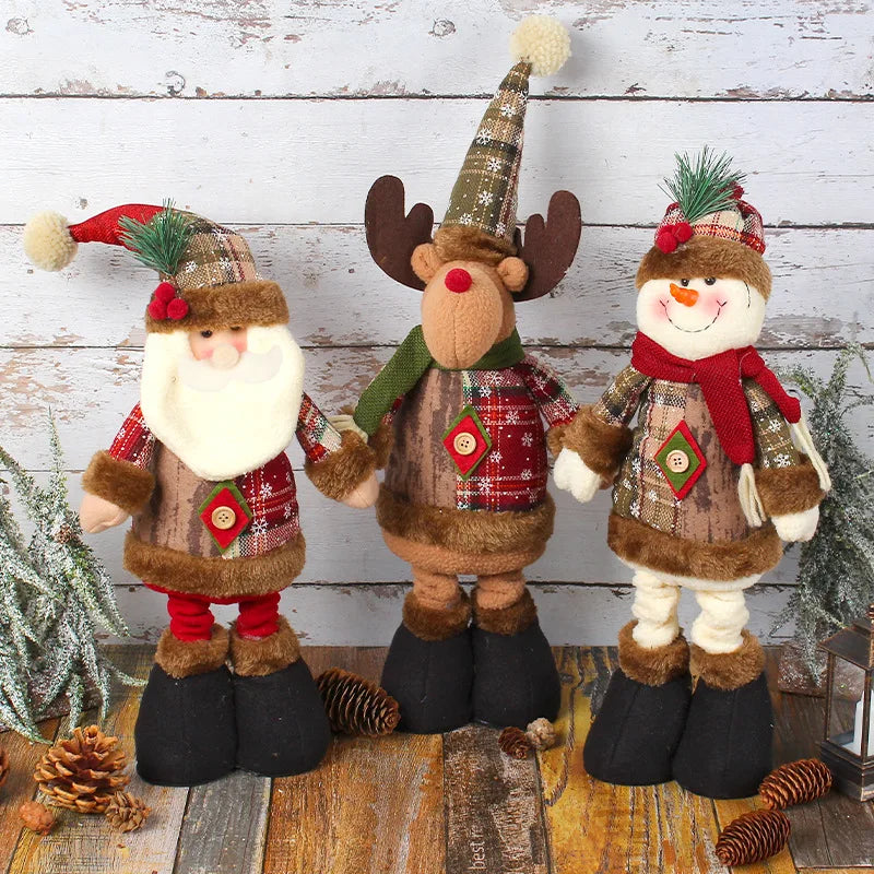 Telescopic Christmas Doll Merry Christmas Decorations For Home Christmas