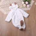 Humor Bear Autumn Cartoon Style Winter Long Sleeve Baby