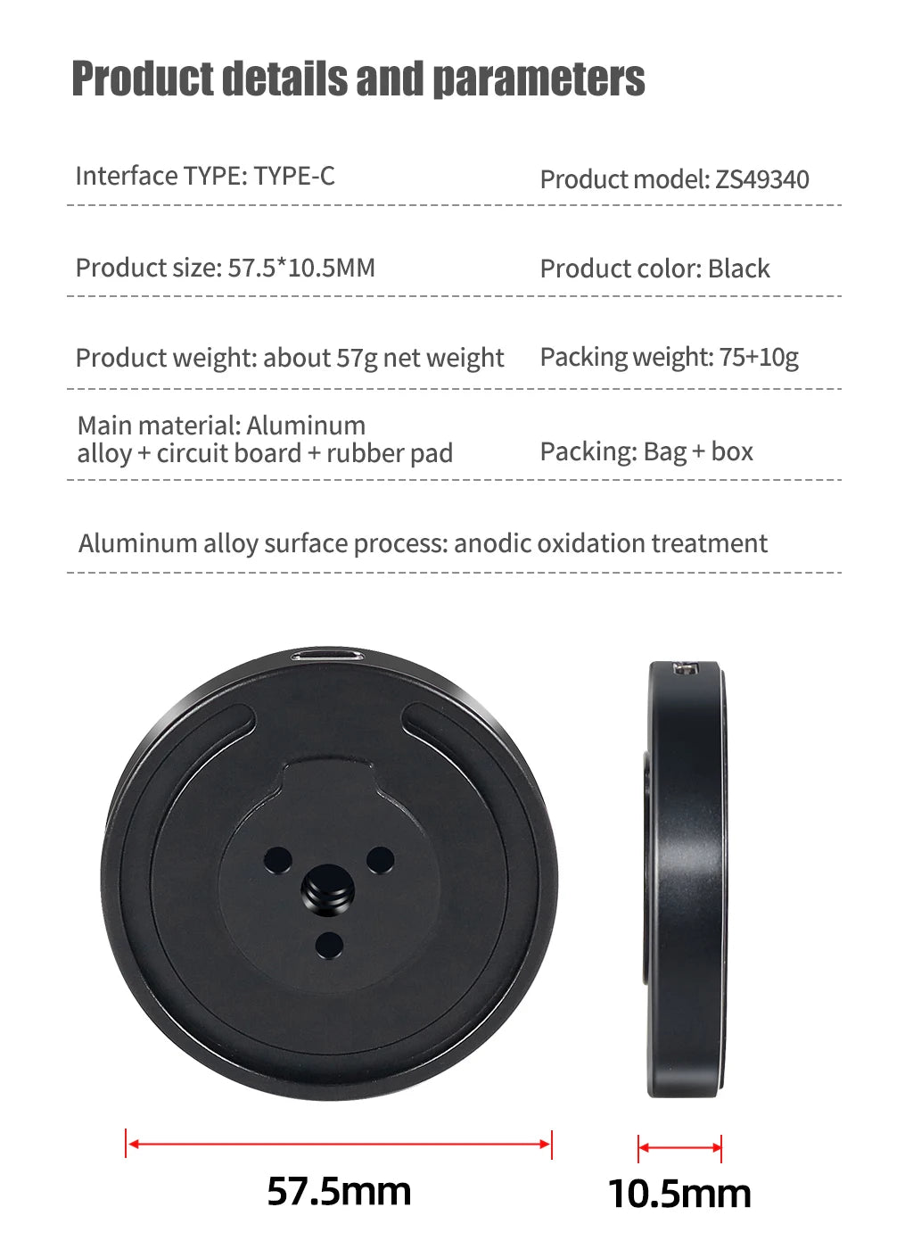 Mobile Phone Holder Stand Magnetic Wireless Charger 15W Tripod Adapter Mount Cold Shoe for Huawei Iphone Magnet Charging Station