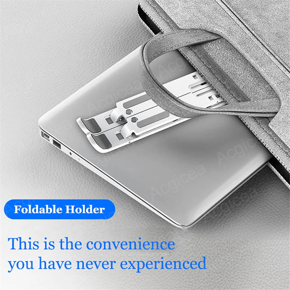 7 Levels Laptop Stand Portable Foldable ABS Tablet Computer for