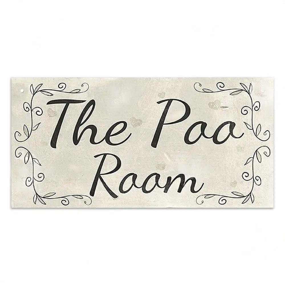 Home decor Toilet Signs Wooden Hanging Plaque Decorative Plaque for Toilet Door Hanging Sign Wood In Bar Pub Beach decor