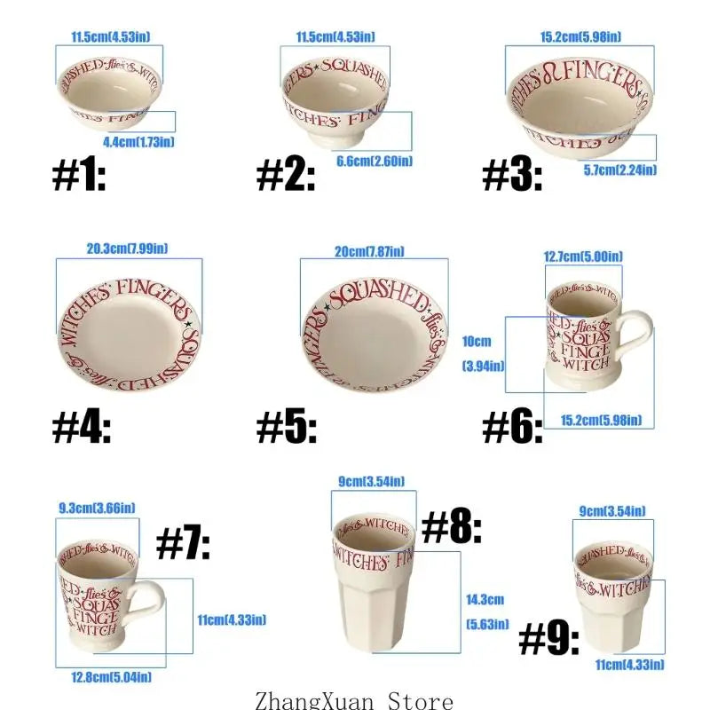 Elegant Porcelain Plate/Bowl/Cup Tableware For Casual Or Formal Dining Ceramic Cutlery For Breakfast 3XUF