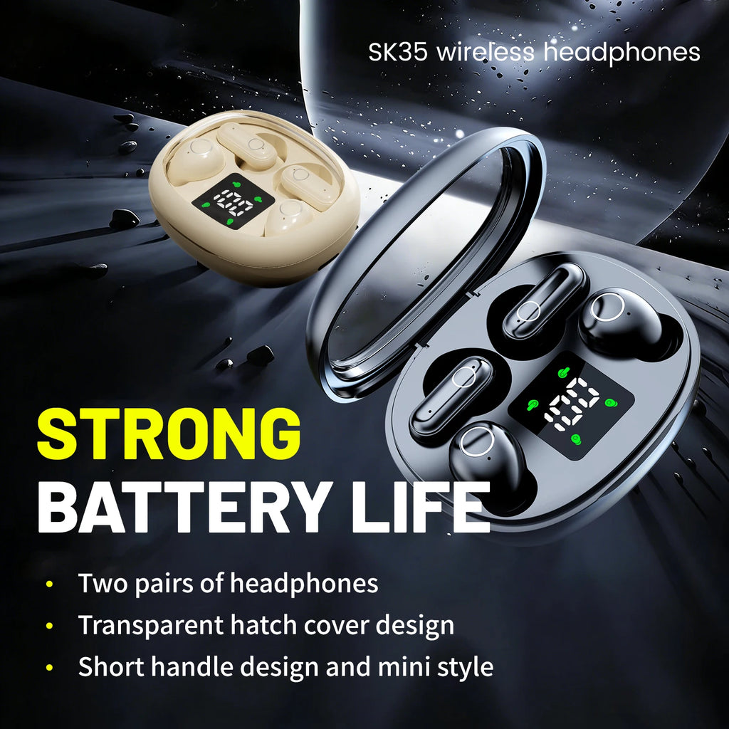 INSONIXN 2in1 Wireless Bluetooth Earbuds