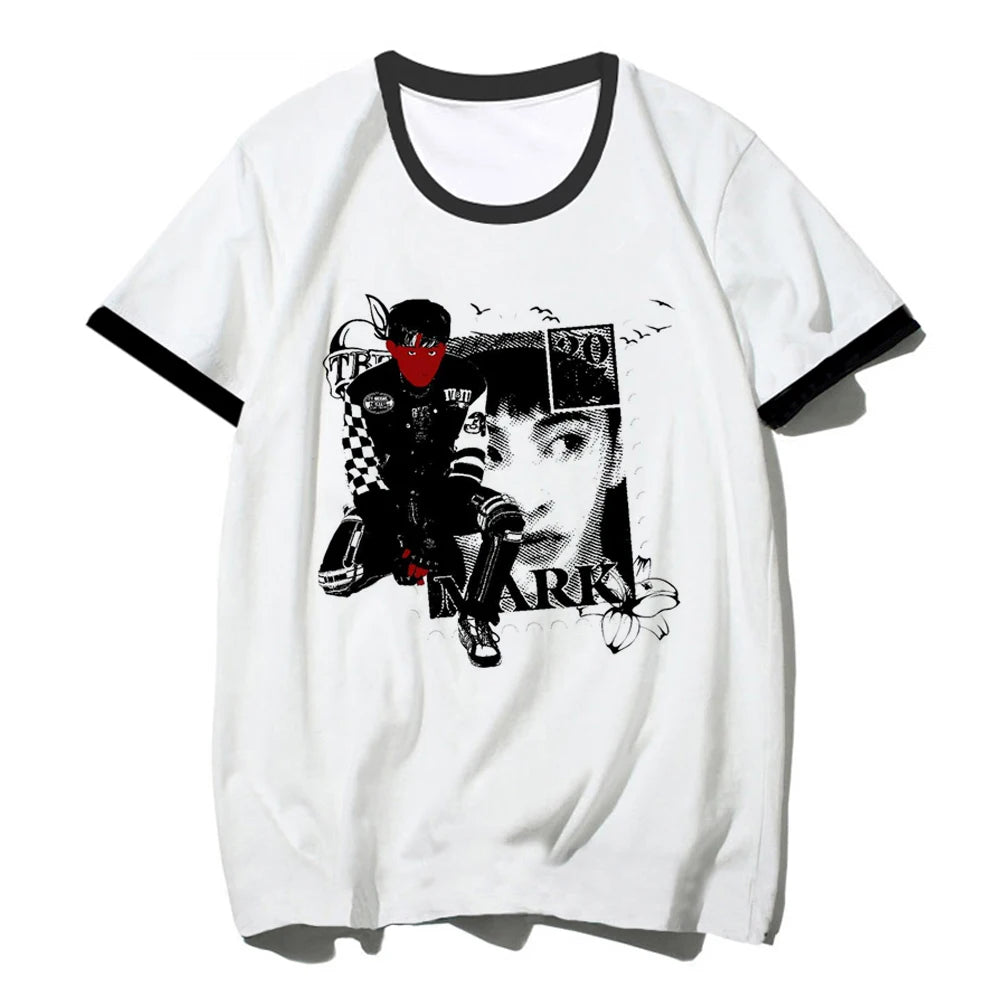 Y2k Tops top women funny Y2K Japanese Tee girl y2k clothing