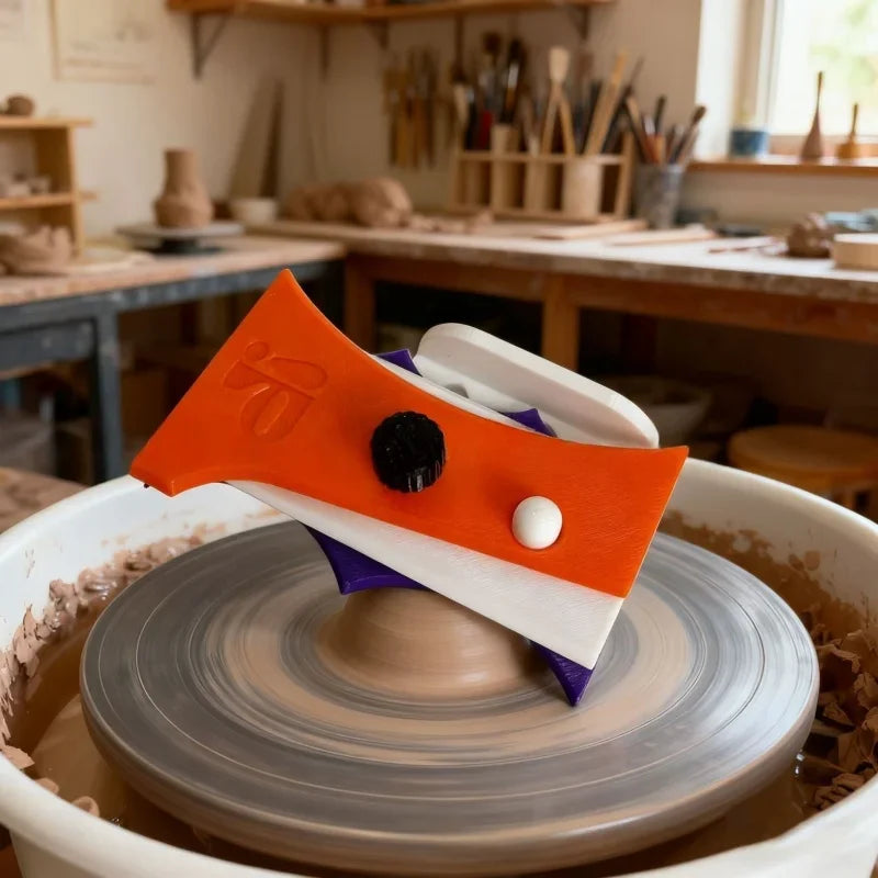 Multi Functional Pottery Making Kit Pottery Making Kit With Bracket Ceramic Tools With Stands Home Use, Ceramic Enthusiasts Gift