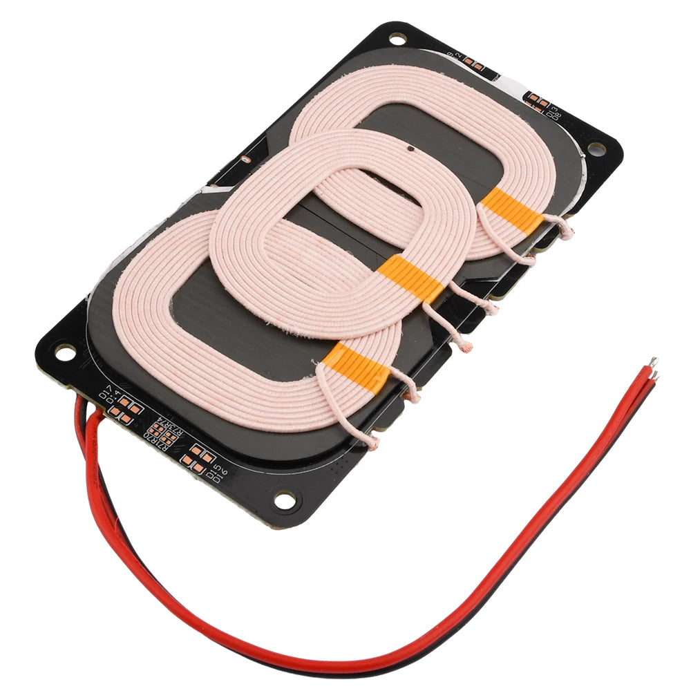 Car 3-coil 20W High-power Wireless Charger Module with Type-C Wireless Fast Charger Charging Transmitter Module Circuit Board