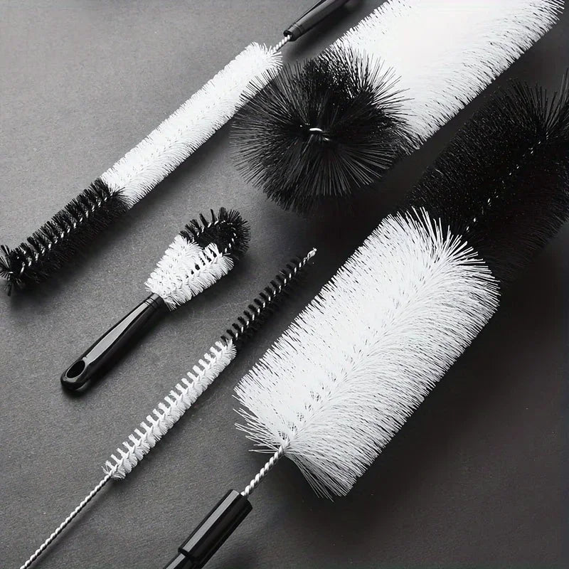 8pcs Straw Brush,Tea Stain Removal Brush,No Dead Corner, Multipurpose Kitchen Cleaning Brush,For Water Bottle,tea Cup, Groove,