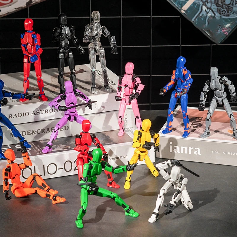 Dummy 13 Multi Jointed Movable Robot 3D Printed Mannequin