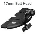 Car CD Slot Mobile Phone Holder Accessories 17mm Ball