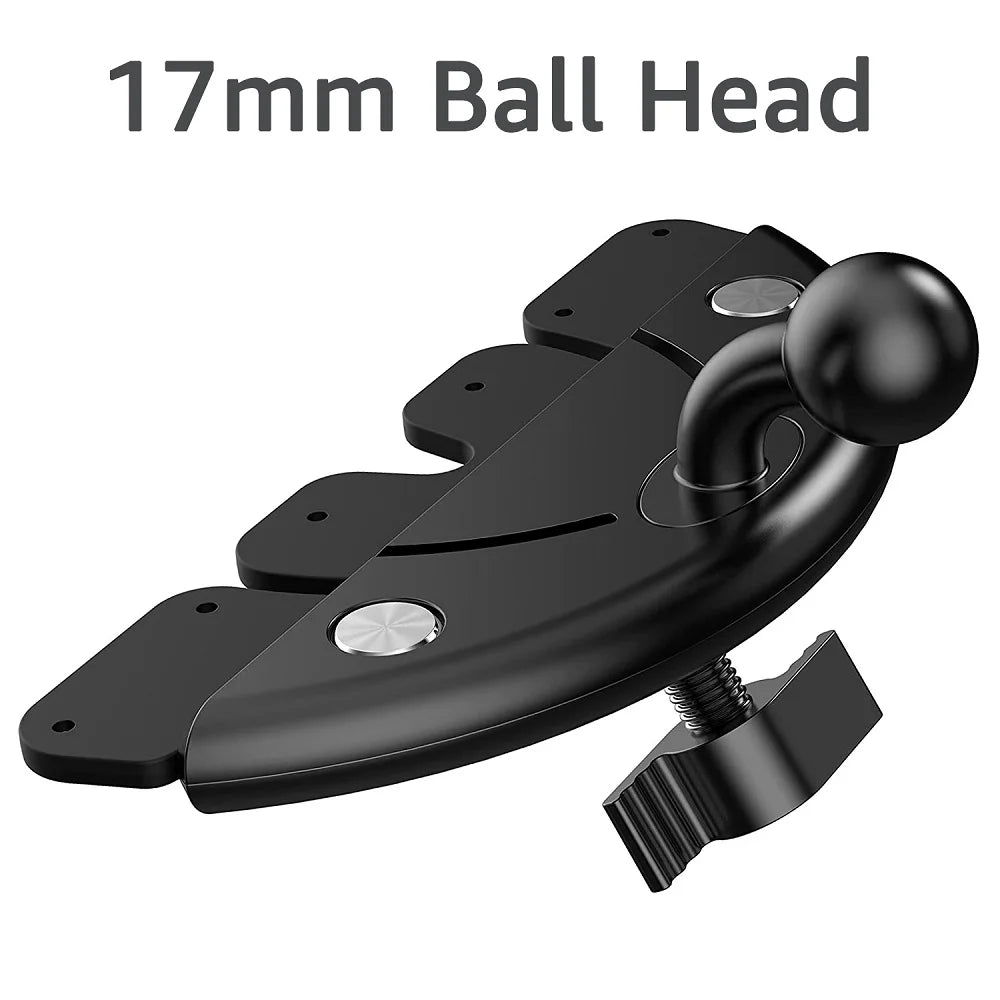 Car CD Slot Mobile Phone Holder Accessories 17mm Ball