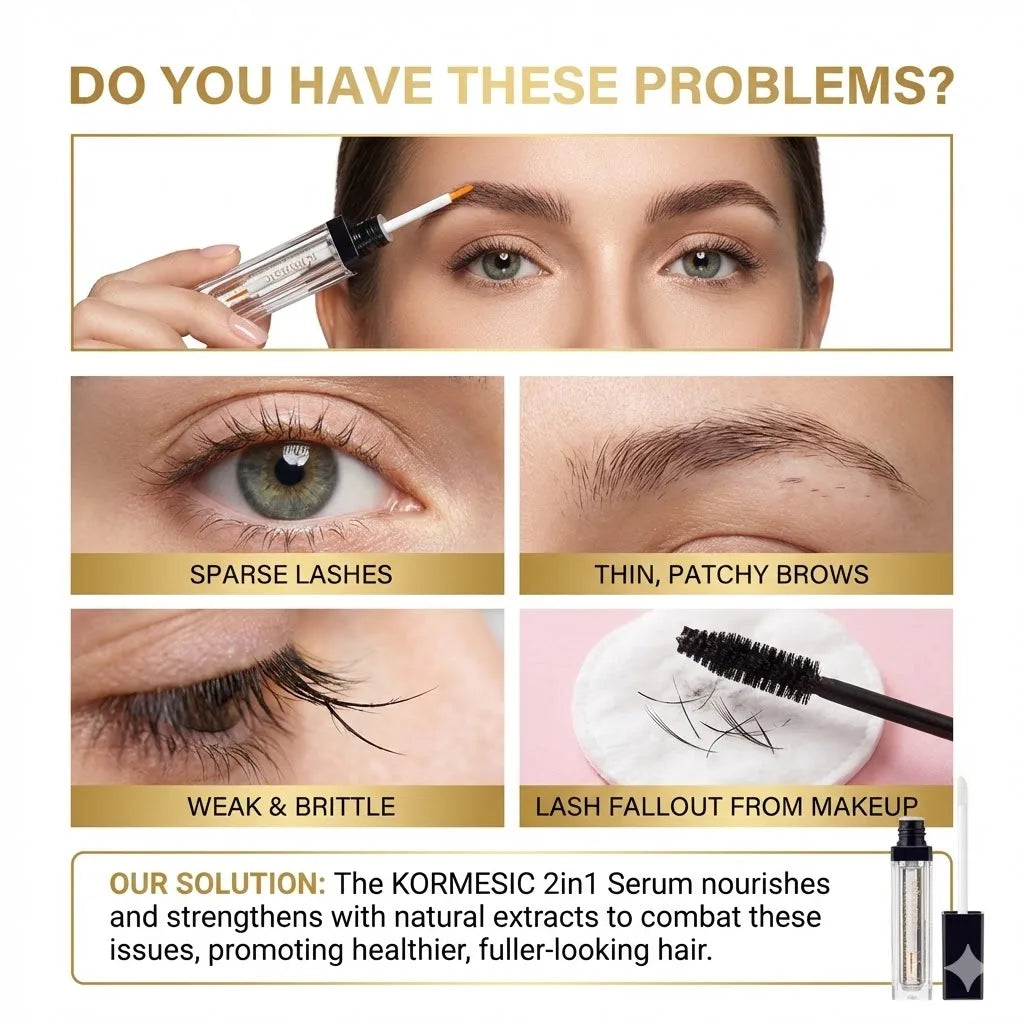Fast Eyelash Eyebrows Growth Serum 7 Days Natural Eyelash Enhancer Longer Fuller Thicker Curling Lengthening Lash Makeup
