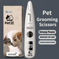 VPet Dog Electric Groomer Trimmer with LED Light Waterproof