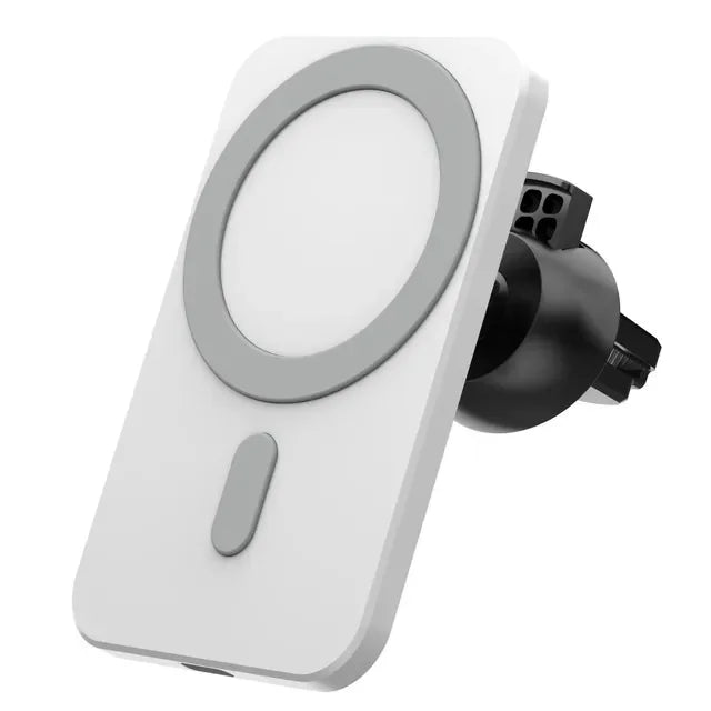 15W Qi Car Charger Type C Mobile Phone Magsafing Wireless Charger Car Mount Magnetic Holder For IPhone12 13 Pro Car Charging