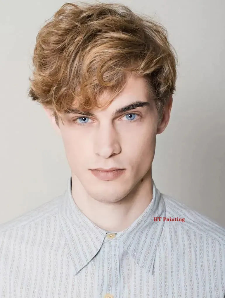 Fashion Man Hairstyle Model Hairdressing Poster Male Hair Design Canvas Painting Wall Pictures Salon Barber Shop Home Decor