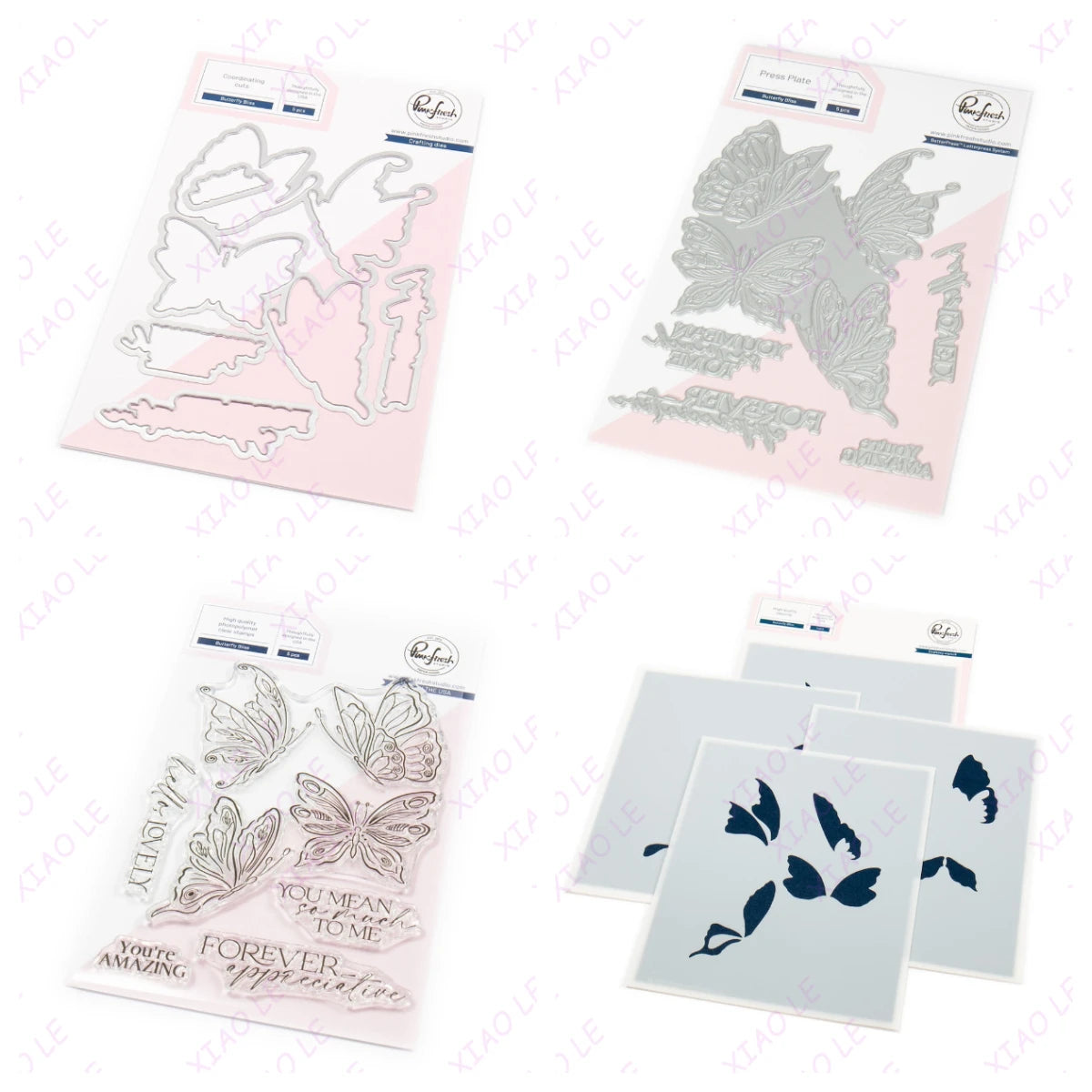 Pink Fresh Good Times April Releases Metal Cutting Dies Stamps Stencil Hot Foil Scrapbooking Album Decoration Craft for DIY Card