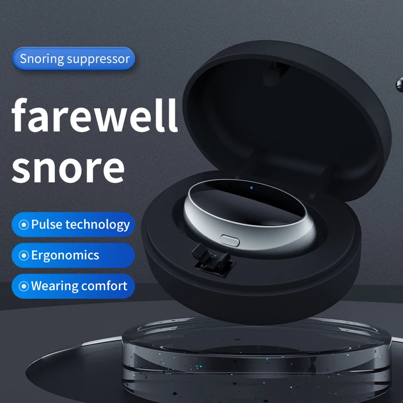 Anti-Snore Device with Dual-Pulse Stimulation - Sleep Apnea Relief