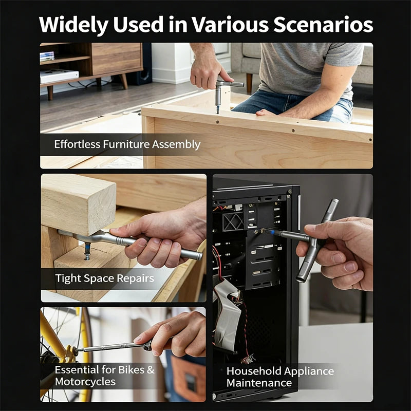 24-in-1 Compact Ratchet Screwdriver Kit