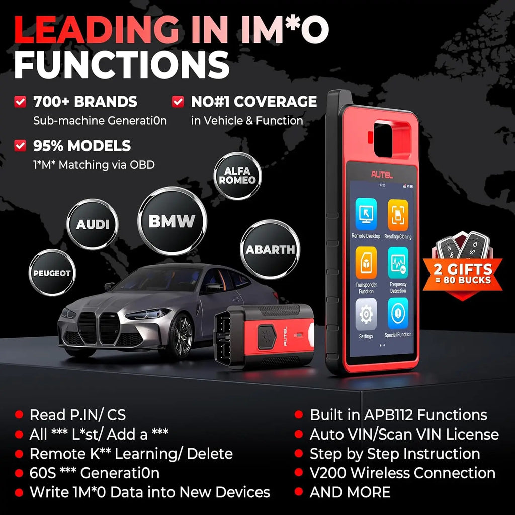 Autel Km100 Km100x Km100e Key Programmer V200 Universal Key