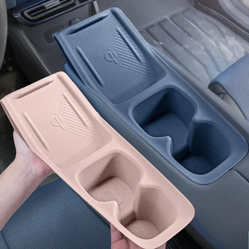 For BYD SEAGULL Dolphin MINI 2023 2024 Central Console Silicone Wireless Charger Pad Interior Modification Accessories Car Tools