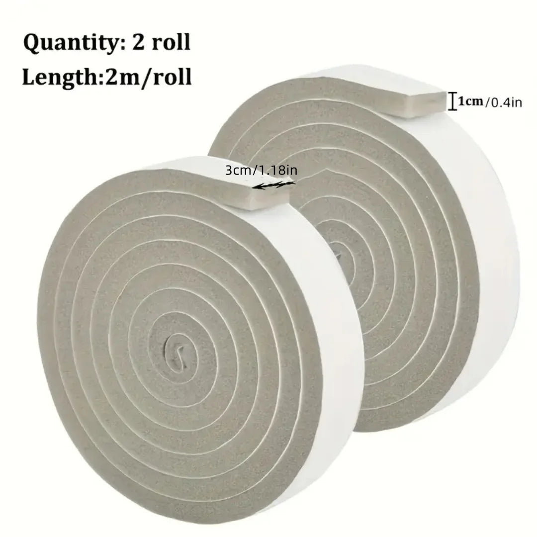 4M Foam Self-adhesive Door Window Sealing Strip Wearable Sliding