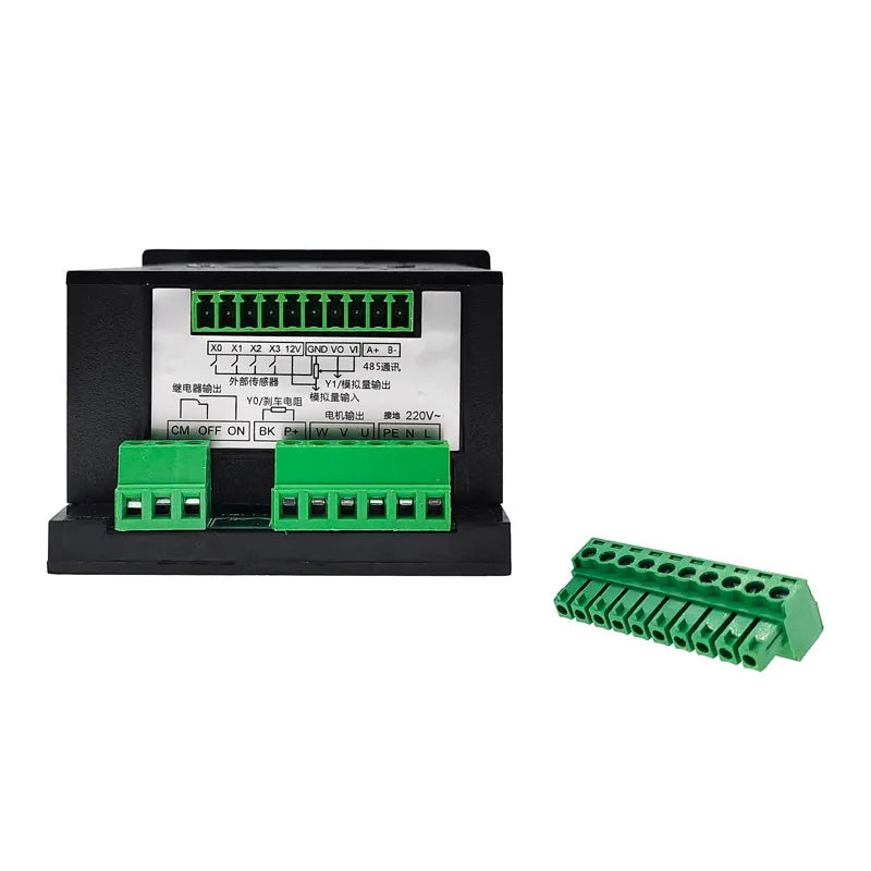 Frequency Converter Electric Inverter 1500W RS485 Add Motor Driver 0.75KW MCU Single Phase Input 220V 3-Phase Output 0.4KW 1.5KW