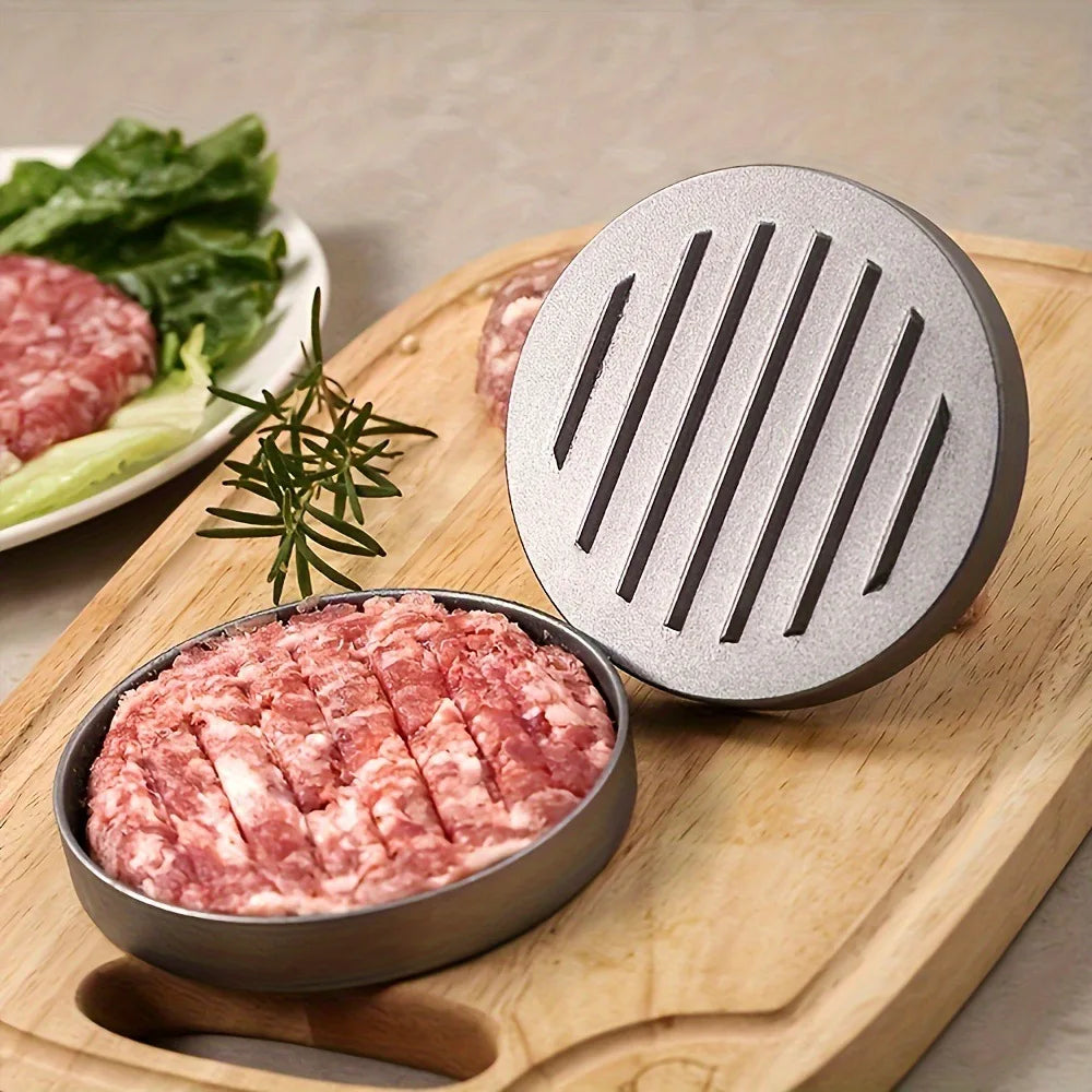 Hamburger Patty Maker Press Non-Stick No Deformation Manual Round Rice Ball Durable Portable Convenient Kitchen Beef BBQ Tools