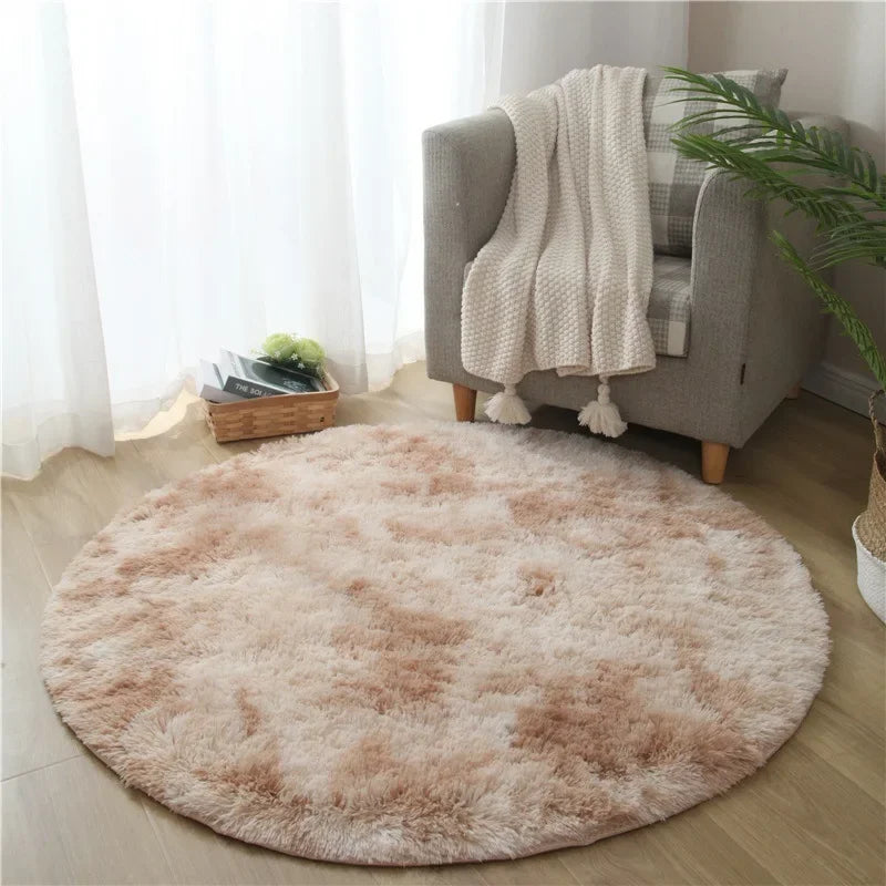 VIKAMA Simple Pink Girly Heart Plush Carpet Bedroom Bed Blanket Room Full Of Easy To Care Carpet Cute Princess Carpet Home Decor
