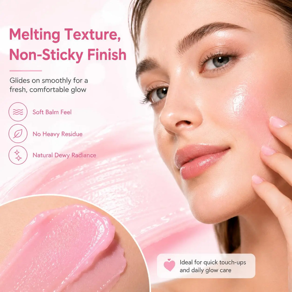 PDRN Pink Collagen Volume Multi Balm Stick Face & Body Balm for