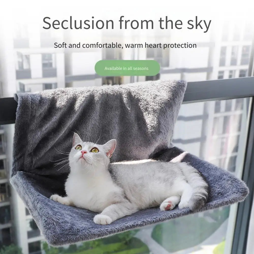 Cat hammock hanging removable and washable folding cat climbing frame villa cat nest manufacturer stock winter warm pet supplies