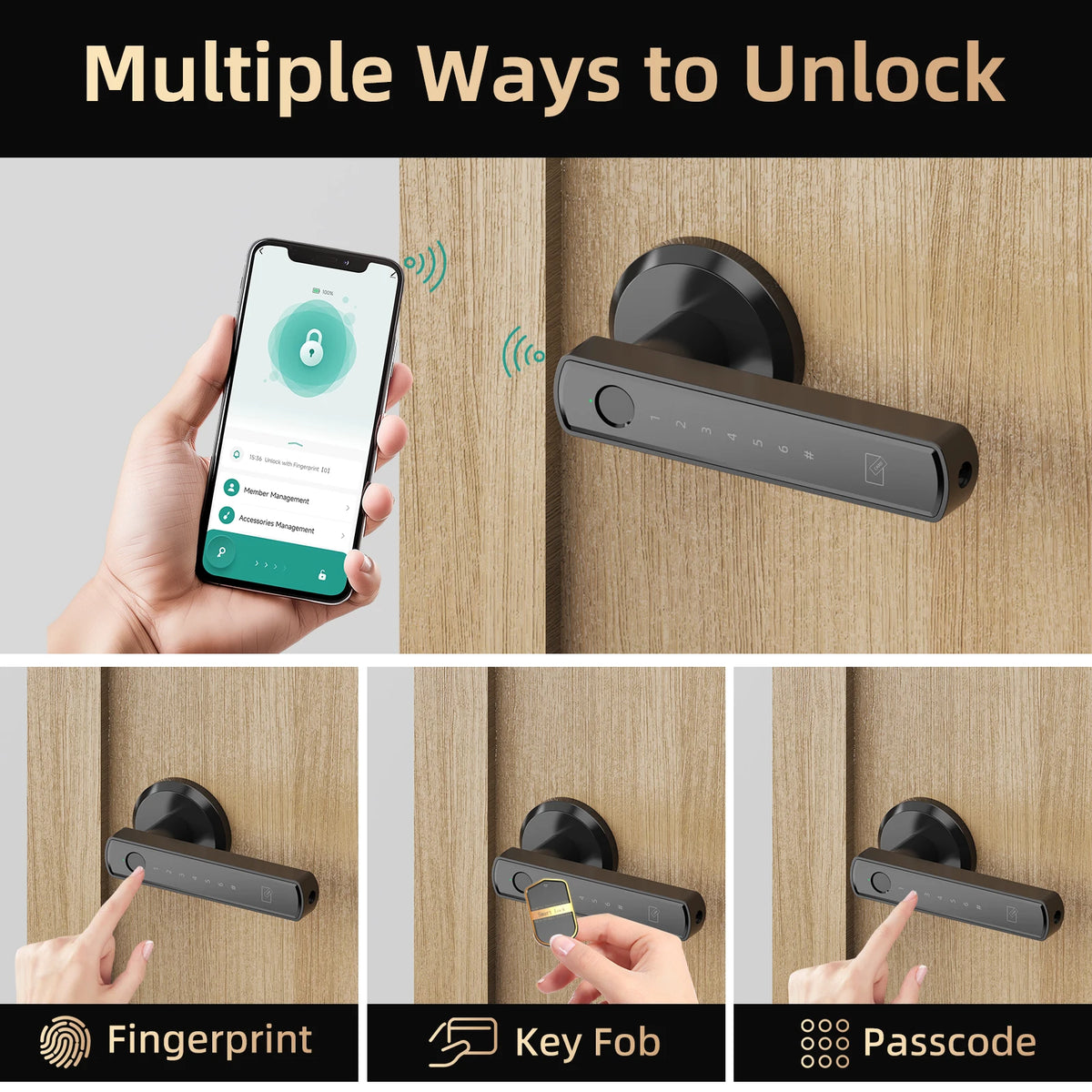 Viladepot Smart Lock Fingerprint