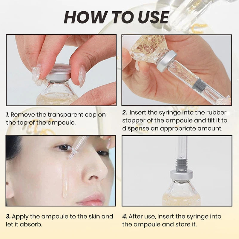 PDRN Salmon DNA Facial Serum Nourishing Control Stem Cell Ampoule Essence Smoothing Glow Boosting Skin-firming Korean Skin Care