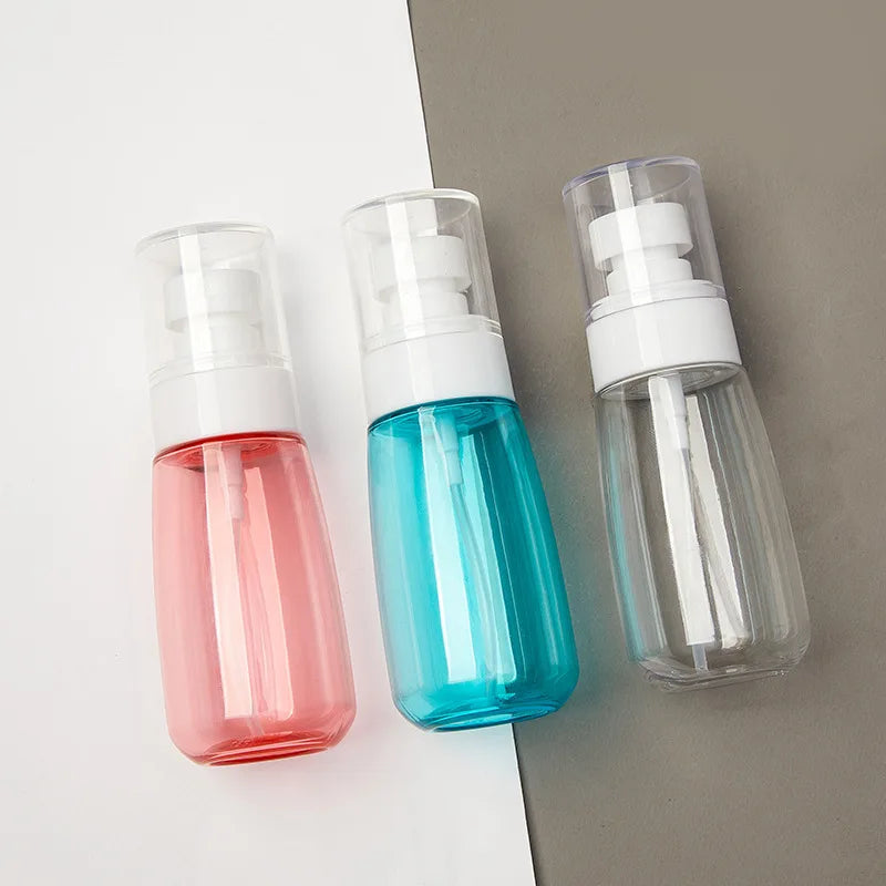 2Pack Refillable Spray Bottles 1oz/30ml Alcohol Atomizer Mini Fine Mist Liquid Containers for Skin Care Makeup Travel Accessorie